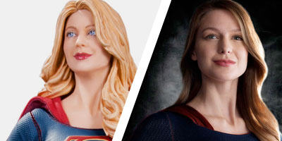 Melissa Benoist Supergirl Statue