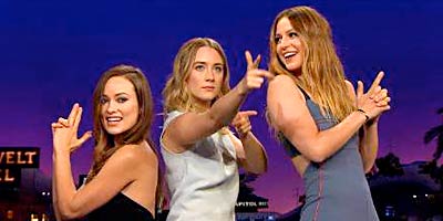 Melissa on the Late Late Show