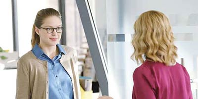 Melissa Benoist Talks Cat & Kara