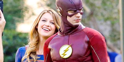 Filming the Crossover Featurette