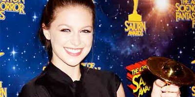Melissa Accepts Saturn Award