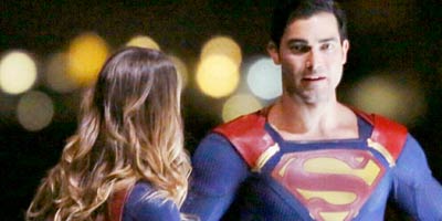 Supergirl & Superman BTS
