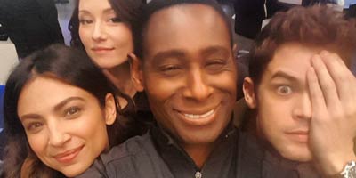 Fun Times on Set