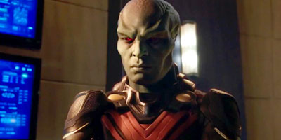 Martian Manhunter Meets Team Flash