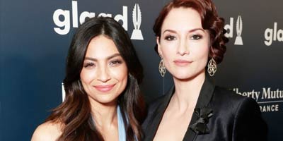 Chyler & Floriana at GLAAD Awards